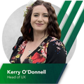 Head of UX, Kerry O’Donnell