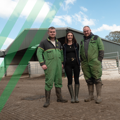  Oxbury customers, Tom and Dan Mitchell of Fields Farm and Oxbury, Senior Agricultural Relationship Manager, Mel Shipley